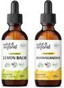 Balsam de lămâie sălbatică și organică 2 fl oz & Ashwagandha Tincture 2 fl oz
