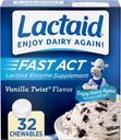 ACTAID Fast Act Masticables Vanilla Twist 32 comprimate (cutie cu 3)