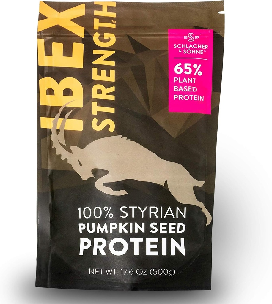 Schlacher & Söhne Styrian Seed Proteine de semințe de dovleac pulbere: 100% pură, Proteina plantelor, non OMG-uri, gluten gratuit, Vegan, fără aditivi, Boost