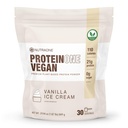 NutraOne ProteinOne Plant-Vegan Pe bază de proteine praf Vegan proteine pulbere, lactate-Free, mazăre și proteine din orez (Vanilla Inghetata)