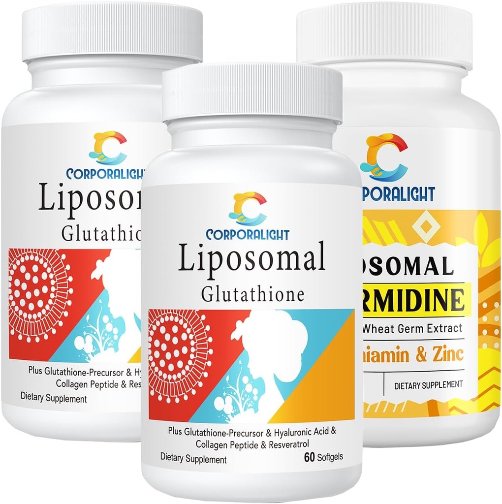Liposomal Glutatione Supliment, Liposomal Spermidină Supliment
