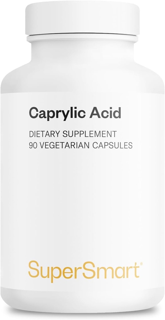 Supersmart supliment acid caprilic 1350 mg pe zi (de la MCT ulei) - Trigliceride mediu-lanșă saturate acid gras - octonicacid 