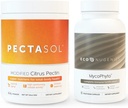 EcoNugenii Ultimate Immune System Support Pack - PectaSol-C Citrus Pectin modificat- 454 Grams & MycoPhyto Medical Mushroom Health- 60 Capsule