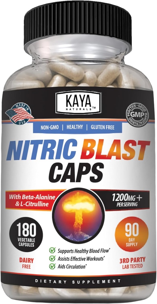 Kaya Naturals - Naxc Blast Potent All-Natural Herbal Supplement for Maximal Health Benefits 