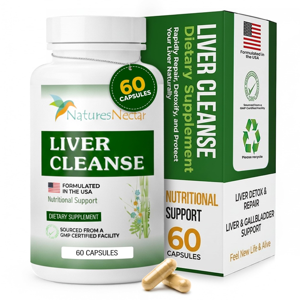 Natura lui Nectar Ficat Cleanse Detoxifiere & Reparaţii 