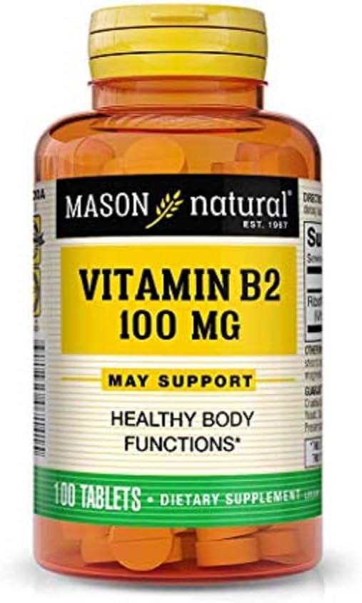Mason Vitamine Mason Natural B2 100mg Tablete, 100 Conte