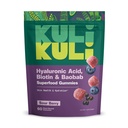 Kuli Kuli Super Gummies - Suplimente de piele cu Baobab, Elderberry, și Biotin - Ajuta la susținerea sănătății pielii - 60 non-GMO, gume gluten-libere