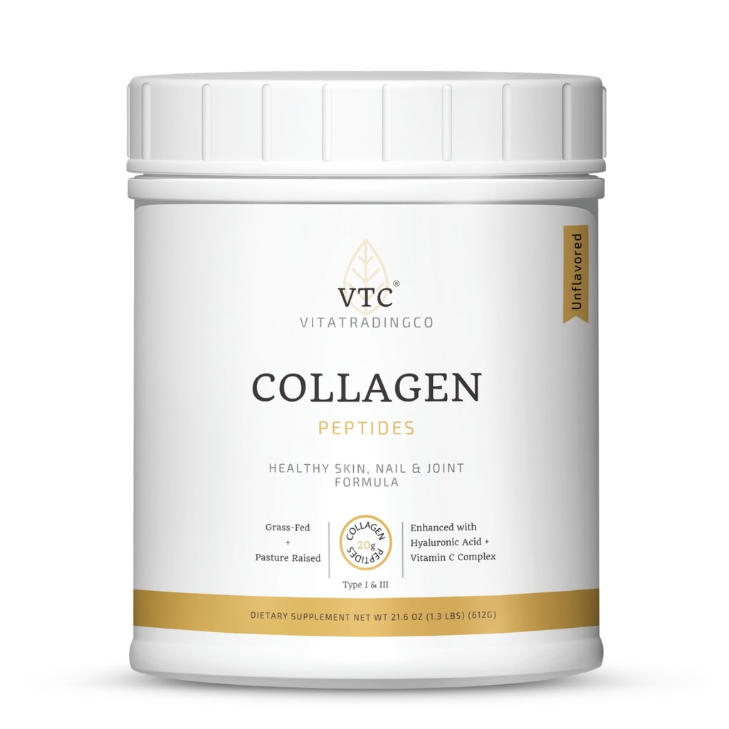 VTC VitaTradingCo. Colagen peptides Powder Fed Grass-Fed 