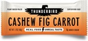Thunderbird Bars Energy Snack, Gluten-Free cu proteine, Sanatos Real Food, Vegan Paleo non-GMO, Nu Adăugat zahăr, Caju Fig Morcov Aroma (12 Conte, 1.7 oz. Baruri)