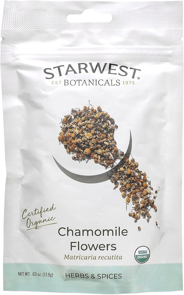 Starwest Botanicals Organic Chamomile Flori, 0.63 oz (17.9 g)