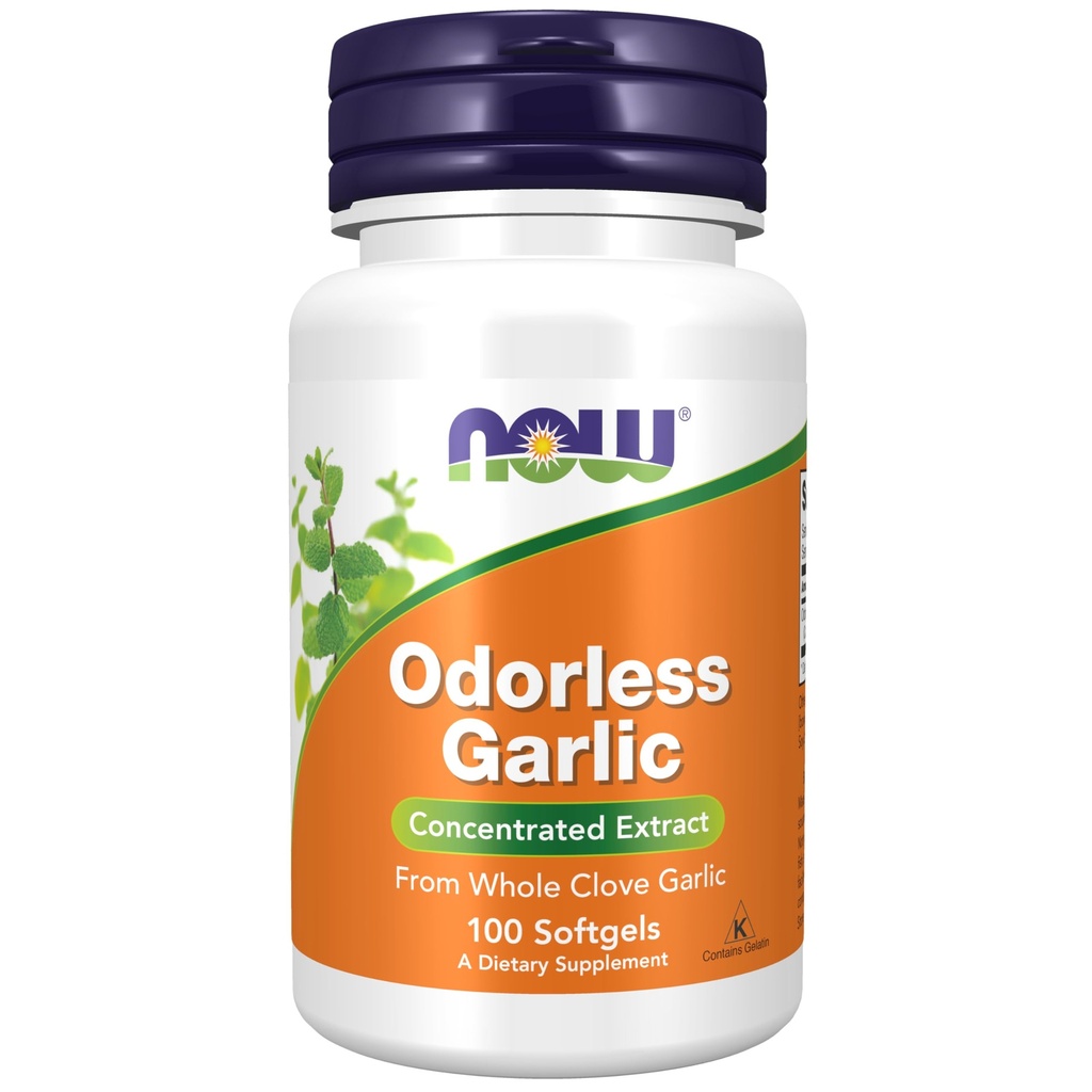 ACUM Alimente Suplimente, Usturoi Odorless (Allium sativum), Extract concentrat, 100 Softgels