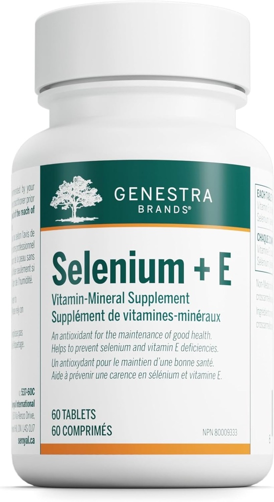 Genestra Brands Seleniu + E 
