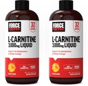 Force Factor L Carnitina Supliment, L-Carnitina 3000 mg lichid pentru a ajuta la transformarea grăsime în energie, de sprijin de recuperare musculare, și Boost energie celulară, Putere maximă, non-GMO, Orange Aroma, 16 Oz.