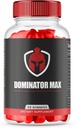 (1 Pack) Dominator Max Gummies Formula avansată pentru performanță maximă, Toate Suplimentul Natural Extra Putere, Dominator Max Gumies pentru creștere musculară și asistență generală de sănătate (60 Gummies)