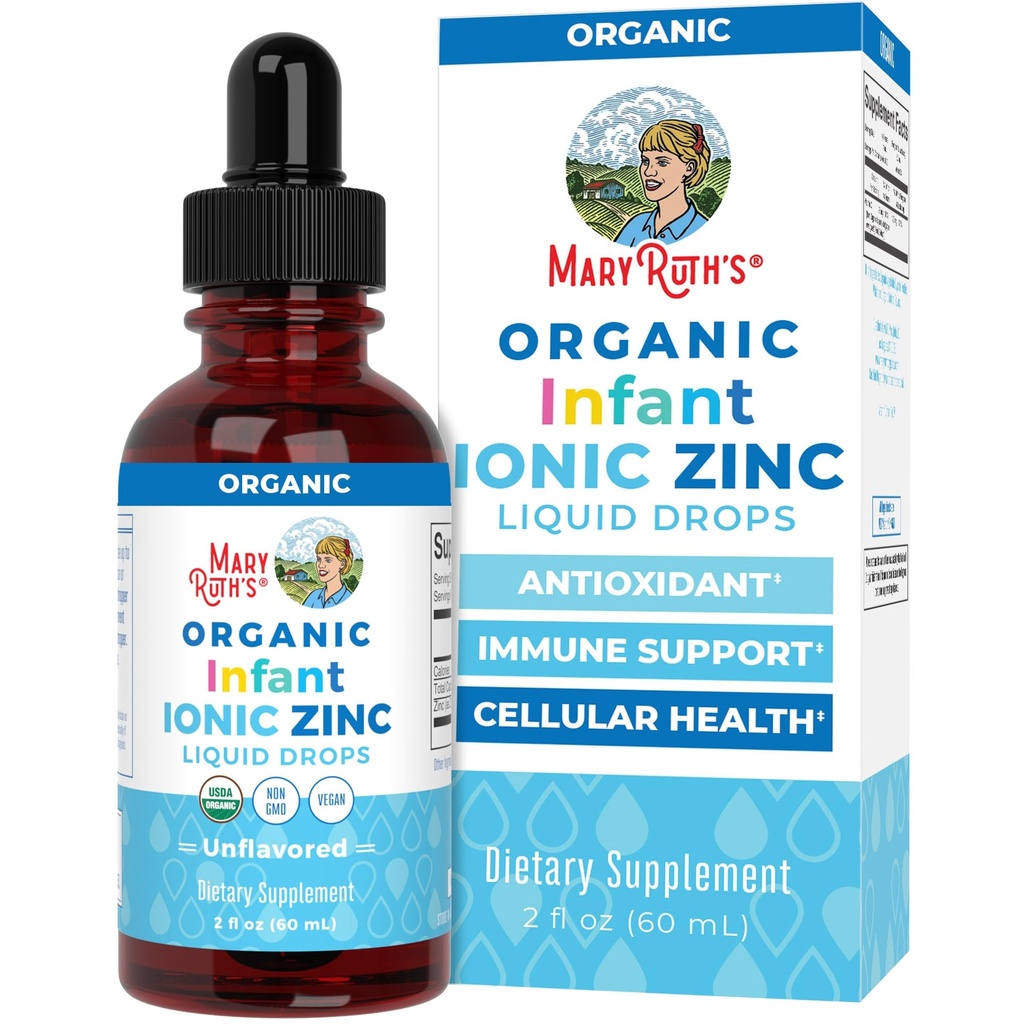 MaryRuth Organics Organic Infanterie Infanterie Infanterie Integrată Ionică Picăriri de zinc Lichide 