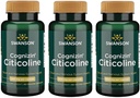 Swanson Cognizin Citicoline 1000 Milligrams 60 Veg Capsule (3 ambalaje)