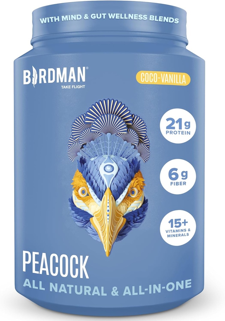 BIRDMAN Peacock Pudră de proteine Vegan 