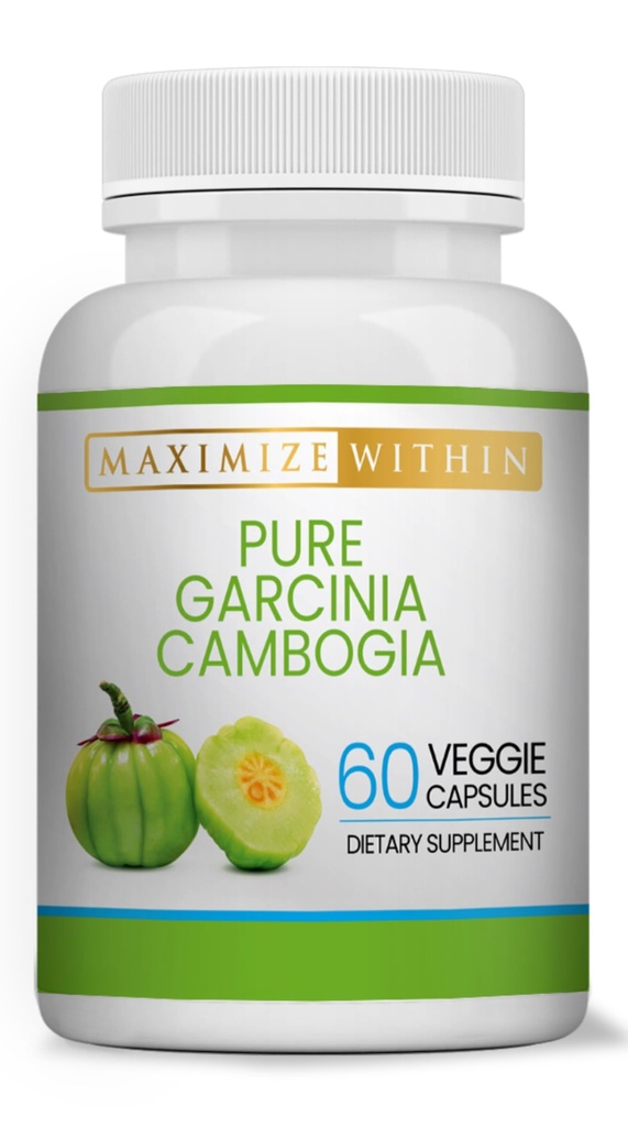 Slim maxim 100% Pure Garcinia Cambogia Supliment - HCA Extract - greutate de sprijin Formula pentru bărbați și femei - non-GMO, gluten gratuit - 60 capsule