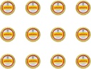 Rawleigh Antiseptic Salve Iconic Yellow Big Tin: 4.5 oz, Multi-Purpose Ointment Soothes Cuts, Vânătăi, Iritații, cu terebentină, Fenol, Ulei de bumbac și Parafină, Formula originală - Pachet de 12