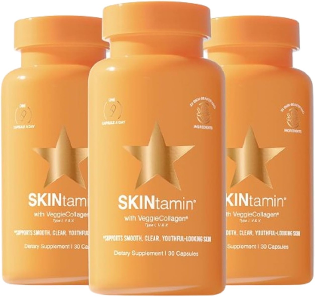 SKINTamin Vegetarian Colagen Pastile de Colagen 