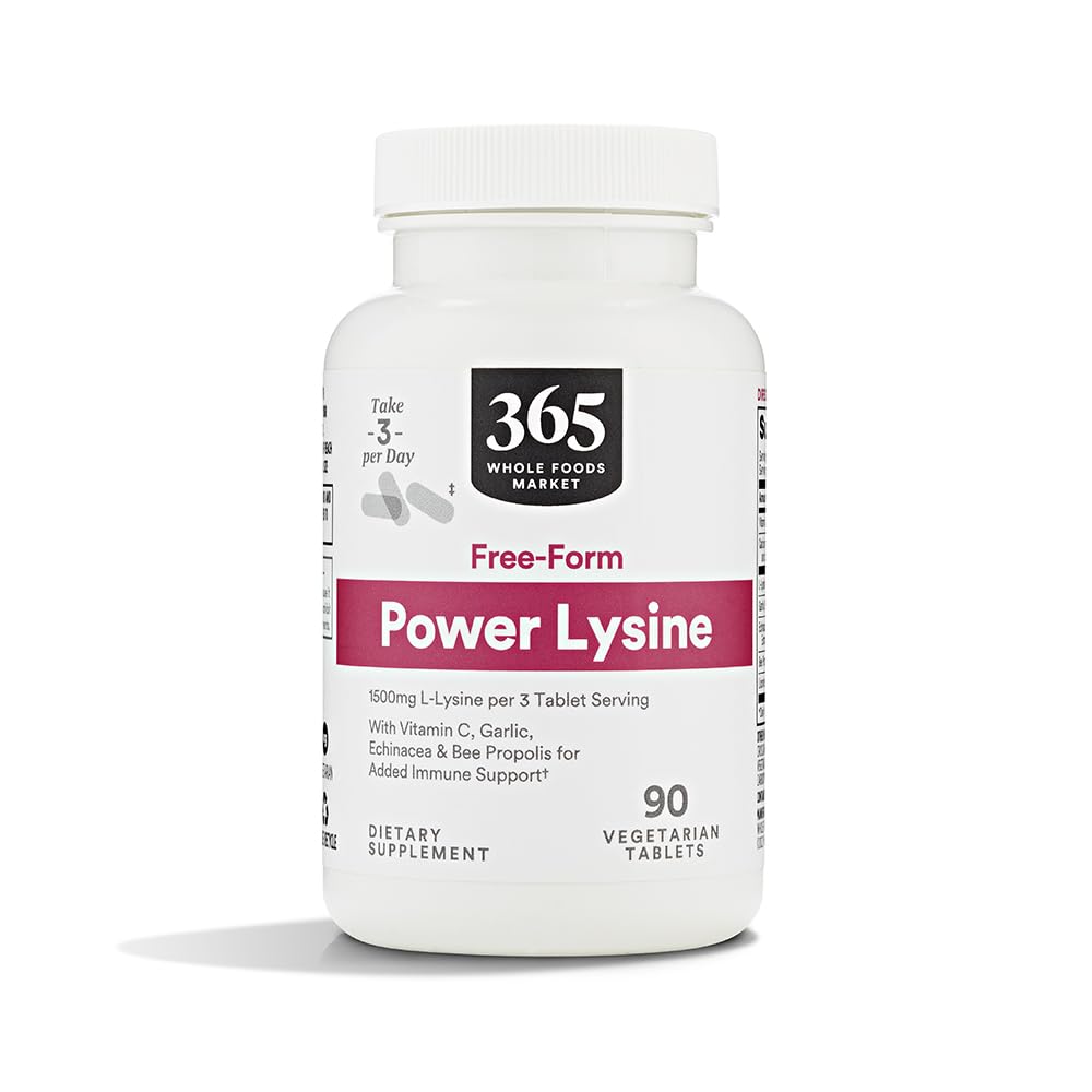 365 de Whole Foods Market, Lysine Power, 90 Count