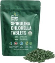 Pe țintă de viață organic Spirulina Chlorella 