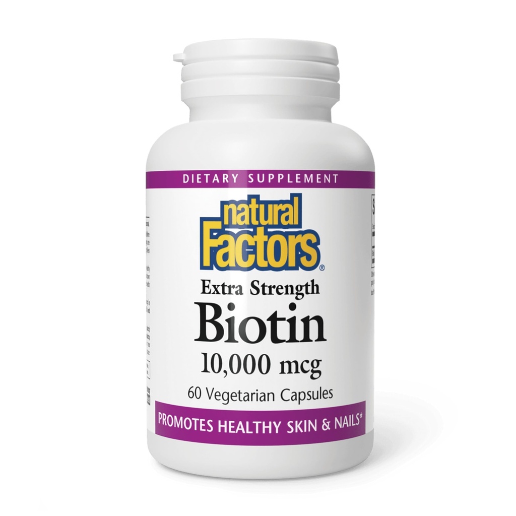 Factori naturali Biotin 10000Mcg, 60 CT