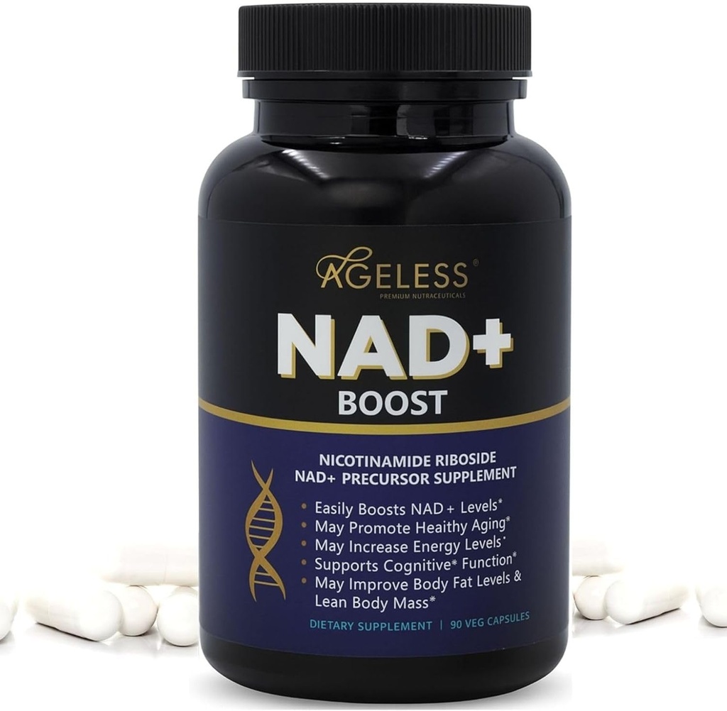 Ageless NAD+ Suplimente pentru femei si barbati 