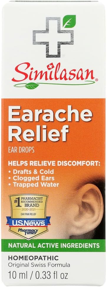 Similasan Earache Relief Drops 0.33 OZ - Cumpara Packs și SAVE (Pachet de 4)