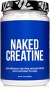 Naked Pure Micronized Creatin Monohidrat pulbere - nearomat, 500g, 1,1lb vrac - Vegan, non-GMO, Gluten-Free, Soy-Free, Nu Fillers, Sustine cresterea si forta musculara - 100 Servings