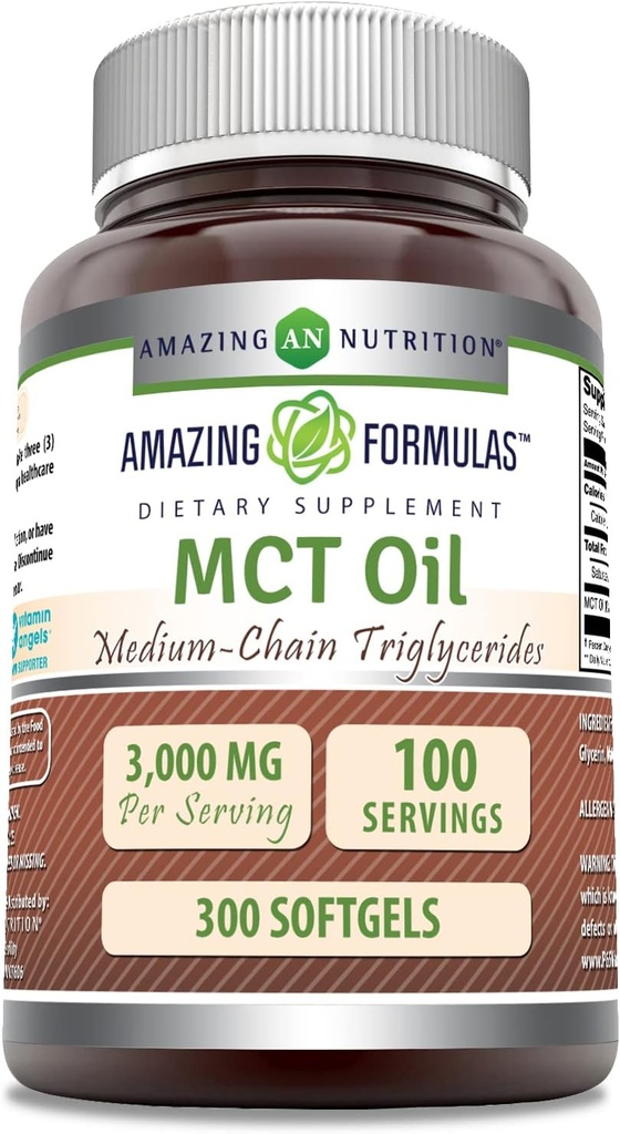 Formulare uimitoare MCT Suplimentul de ulei 