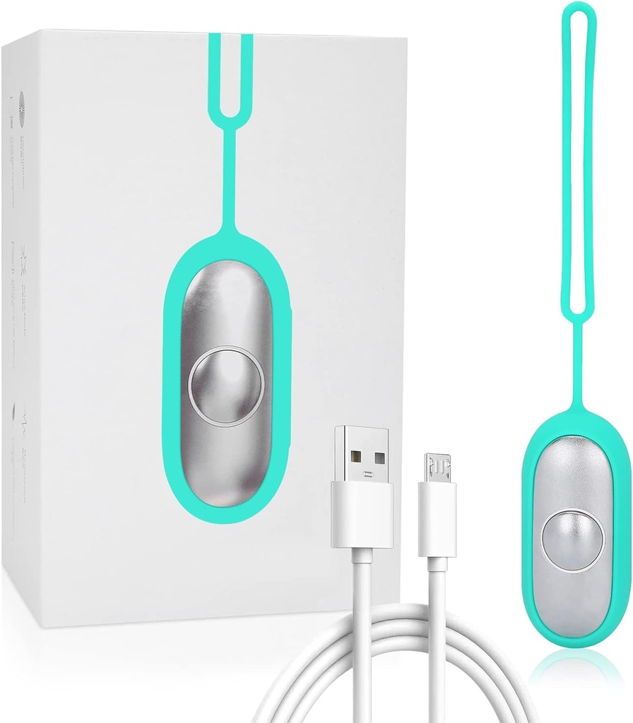 Instrument de ajutor pentru somn, Dispozitiv de ajutorare a insomniei portabil, USB pentru somn mai bun, Anxietate sub presiune (Lime)