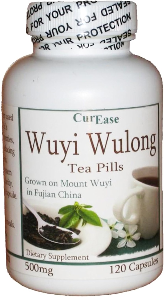 Capsule de ceai Wuyi Wulong 500mg 120 capsule 60 Servings
