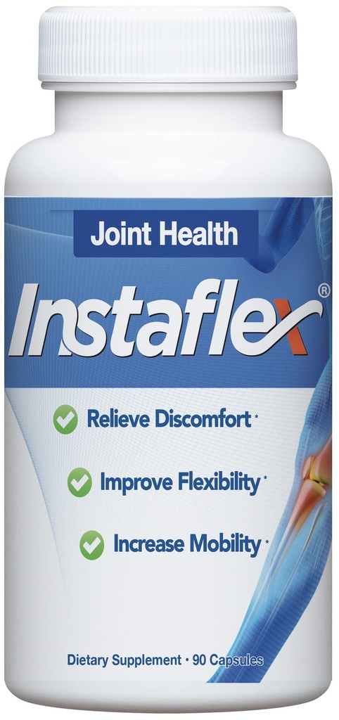 Instaflex Supliment comun de sprijin - Studiat clinic comun de ajutor Blend de glucosamină, MSM, salcie albă, Turmeric, ghimbir, Cayenne, Acid hialuronic - 90 capsule