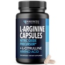 Capsulele L-Arginină cu L-Citrulină - Suplimentul Nitric Oxid - L Arginină și L Citrulină Blend - 120 Conte - Vegan, capsule non-GMO pentru performanță, rezistentă și suport muscular - 2 luni de aprovizionare
