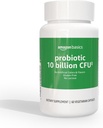 Bazele Probiotic zilnic, 10 miliarde de culturi active, sprijinirea Digestive și Sănătate intestinală, Capsule, 60 Conte, Două luni de aprovizionare