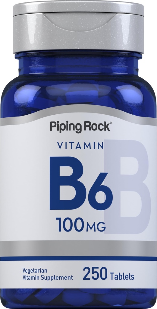 Piping Rock Vitamina B-6 100 mg Supliment 