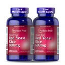 Puritan's Pride Doctors Trust® Red Yeast Rice 600mg, Dietary Supplement, 240 Rapid Release Capsule, 2 Pack