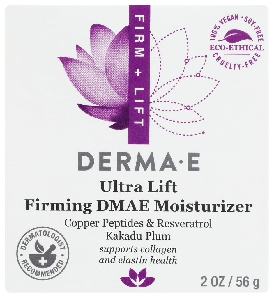 Derma-E Firm + lift , DMAE Moisturizer Alpha Acid lipoic & C-Ester, 2oz