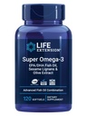 Extensie de viață Super Omega-3 EPA/DHA cu Sesame Lignans & Extract de măsline, 120 Conte