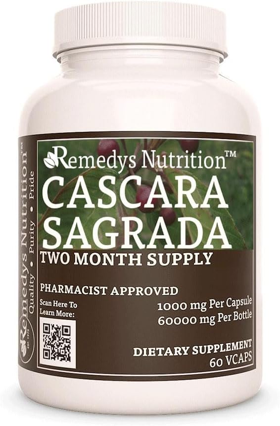 Remedy's nutrition Cascara Sagrada 