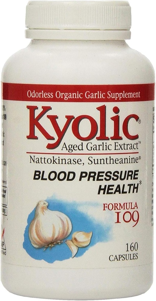 Kyolic Aged Usturoi extract de sanatate presiune sange Formula 109 - 160 capsule