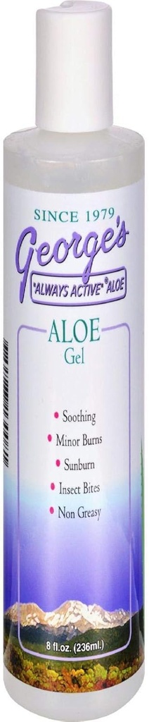 George Aloe Vera Gel, 8 Ounce