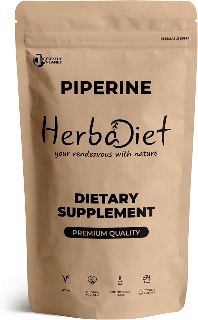 Herbadiet Piperine 95% Powder 