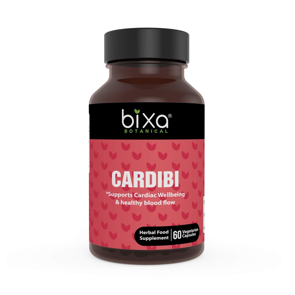 Ayurvedic Natural Herbal Supplement CARDIBI Capsule Pure Authentic Premium Quality 60 Capsule Veg (450mg) (cu Arjuna, Guggul, Punarnava, Trikatu pulbere și extract de usturoi)