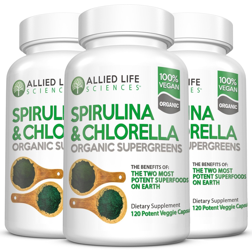 Allied Life Spirulina şi Chlorella 