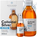 Argint coloidal lichid 10 fl oz & Spray pentru a umple ● Bioactive Hidrosol apă de argint ● Suport imunitar natural Nano Sol soluție suplimentară ● Minerale ionice 40 PPM ● Plată organică structurată Coloidal