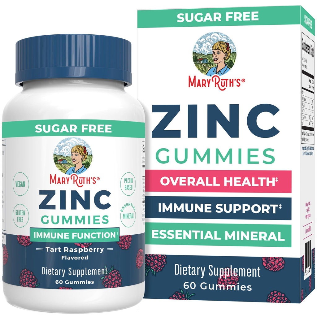 MaryRuth Organics Gumies de zinc 