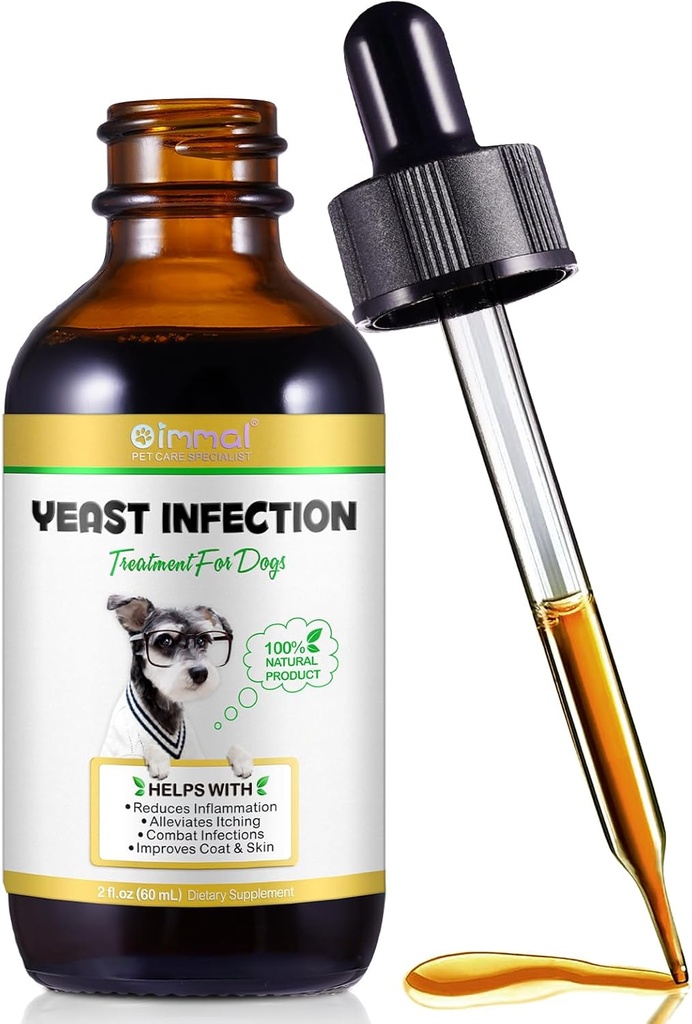 Tratamentul infectiei ureice pentru câini, susține în mod natural câinele sanatos Mâncărime relief, tratamentul infecției urechii, câini alergie ajutor, inflamație relief & mai mult (1pcs)