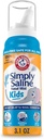 ARM & HAMMER Pur și simplu salină Copii Mist Nasal, Spray salin pentru un ajutor de congestie nazală blând, 3.1 Oz